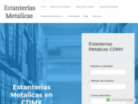 estanteriasmetalicascdmx.com Webseite Vorschau