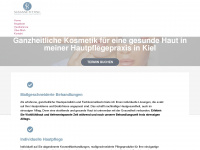 hautspezialistin-kiel.de Webseite Vorschau