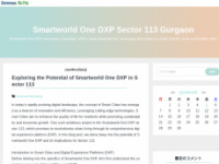 smartworldonedxp.seesaa.net Webseite Vorschau