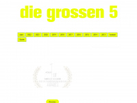 diegrossen5.com Webseite Vorschau