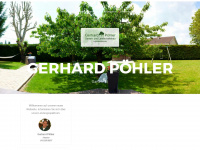 galabau-gerhard-poehler.de Webseite Vorschau