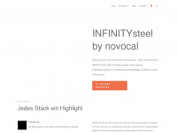 infinity-steel.de Webseite Vorschau