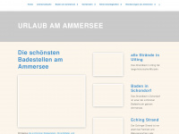 ammersee-magazin.com Webseite Vorschau