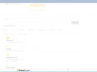 amram-bewusst-sein.de Webseite Vorschau