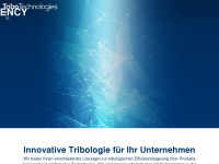 tribo-technologies.com Webseite Vorschau