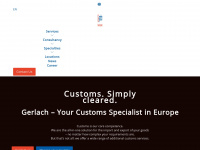 gerlach-customs.com Webseite Vorschau