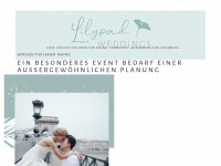lilypad-weddings.de Webseite Vorschau