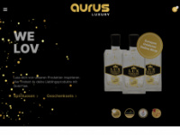 aurusluxury.com Webseite Vorschau