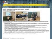 ptsbezau.at Webseite Vorschau