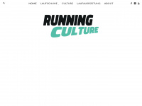 running-culture.de Webseite Vorschau