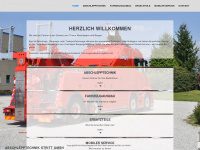 abschlepptechnik.ch Webseite Vorschau