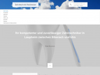 zahntechnik-reicherzer.de Webseite Vorschau