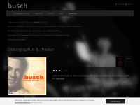 busch.band Webseite Vorschau