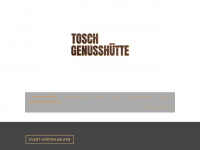tosch-genusshuette.de Webseite Vorschau