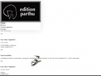 edition-parthu.de Webseite Vorschau