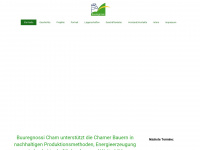 buuregnossi-cham.ch Webseite Vorschau
