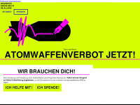 atomwaffenverbot.ch Webseite Vorschau