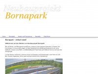 bornapark.ch Webseite Vorschau