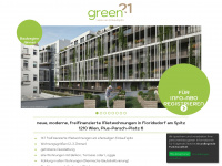 green21.at Webseite Vorschau