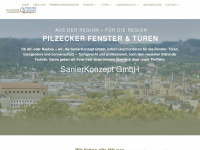 pilzecker-fenster-tueren.de Webseite Vorschau