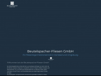 beutelspacher-fliesen-gmbh.de Webseite Vorschau
