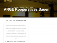 kooperativesbauen.ch Webseite Vorschau