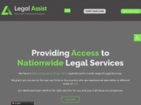 legalassist.co.uk Webseite Vorschau