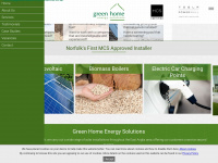 greenhomeenergysolutions.co.uk Webseite Vorschau