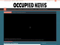 occupiednews.com Webseite Vorschau