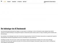 aussenlager-buchenwald.de Webseite Vorschau