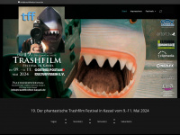 trashfilmfest-kassel.de Webseite Vorschau