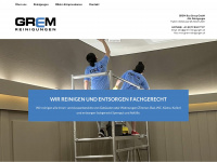 grem-reinigungen.ch Webseite Vorschau
