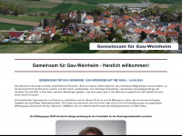 gfgw.info Webseite Vorschau