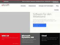 silicium-consulting.com Webseite Vorschau