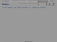 backjoy.eu Webseite Vorschau