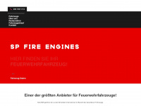 sp-fireengines.com Webseite Vorschau