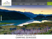 camping-galtuer.at Webseite Vorschau
