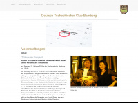 dtc-bamberg.de Webseite Vorschau