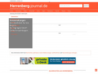 herrenberg-journal.de Webseite Vorschau