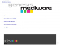 genesis-mediware.de Webseite Vorschau