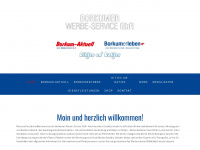 borkumer-werbe-service.de Webseite Vorschau