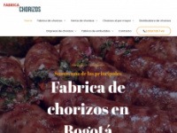 fabricadechorizos.com Webseite Vorschau