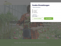 deutsche-gärtnerware.de Webseite Vorschau