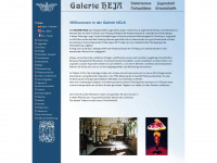 galerie-heja.com Webseite Vorschau