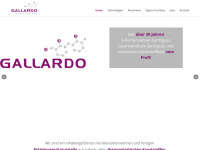 gallardo-gmbh.de Webseite Vorschau