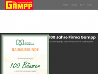 gampp.de Webseite Vorschau