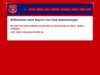 bayern-fan-club-gammertingen.de Webseite Vorschau