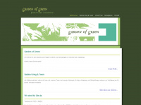 garden-of-green.de Webseite Vorschau