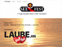 seefest-heilbronn.de Webseite Vorschau