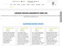 garten-spaeth.de Webseite Vorschau